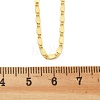 Brass Oval Link Chain Necklaces for Women NJEW-D302-26G-5