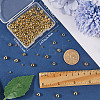 CREATCABIN 200Pcs 4 Styles Brass Spacer Beads KK-CN0003-03-3