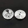 Acrylic Rhinestone Buttons BUTT-A013-48L-01-2