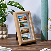 1Pc Rectangle Wood Photo Frame Stand DJEW-CP0001-47B-4