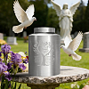 1Pc Column Stainless Steel Urn for Human Pet Ashes AJEW-PS0001-01B-4