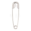 Iron Extra Large Safety Pin Brooches IFIN-P043-01P-1
