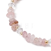 Natural Gemstone Chip Beaded Bracelets for Women BJEW-JB11742-5