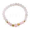 Natural Gemstone Round Beaded Stretch Bracelets for Women KW4259-5