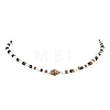 Natural Shell Necklaces for Women NJEW-JN04803-4