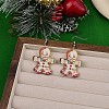 Christmas Acrylic Dangle Earrings FS-WGDBFB5-01-2