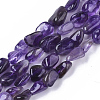 Natural Amethyst Beads Strands G-S363-006B-1