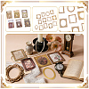 6 Sets 6 Styles Paper Self-Adhesive Photo Frame Stickers DIY-WR0005-69-3