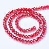 Electroplate Glass Beads Strands LS-EGLA-A034-T3mm-B06-2