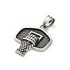 304 Stainless Steel Pendants STAS-Z126-07AS-2