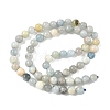 Natural Aquamarine Beads Strands G-D327-A01-7mm-3