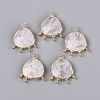 Natural Quartz Crystal Chandelier Component Links G-Q606-50G-1