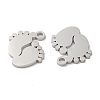 304 Stainless Steel Charms STAS-J042-25P-2