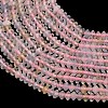 Natural Morganite Beads Strands GG-CBAA9B4-A13-03-3