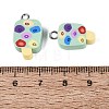 Handmade Polymer Clay Pendants CLAY-Q253-07P-06-3