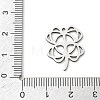 Hollow 201 Stainless Steel Pendants STAS-B136-13P-3