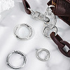 10Pcs Alloy Spring Gate Rings FIND-DC0002-39-5