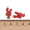 Brass Alloy Pendants X-KK-R226-15G-01-3