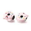 Alloy Enamel European Beads MPDL-F020-11B-P02-2