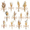 12Pcs Mini Dried Flower Bouquet AJEW-WH0696-530-1