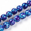 Synthetic Turquoise Beads Strands TURQ-T004-08A-07-1