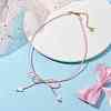 Glass Seed Pendants Necklaces for Women NJEW-MZ00031-05-2