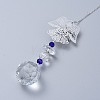 Crystal Ball Chandelier Prism Ornaments Hanging Suncatcher AJEW-I040-11C-3