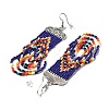 Bohemian Style Tassel Dangle Earrings UJ7824-2-2