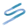 Transparent Glass Beads Strands GLAA-N074-01A-10-1