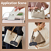 2Pcs 2 Colors Rectangle PU Leather Eyeglass Case AJEW-CN0006-95C-5