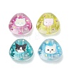 Printed Transparent Acrylic Beads AC-CBA36B6-02-1