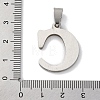 201 Stainless Steel Pendants STAS-Q342-53P-C-3