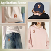 1Bag Sport Theme Number 0~9 Embroidery Cloth Iron on/Sew on Patches PATC-CY0001-65A-5