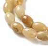 Natural Topaz Jade Beads Strands G-I369-B07-01-4