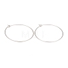 316L Surgical Stainless Steel Hoop Earring Findings STAS-G229-07P-04A-1