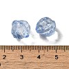 Transparent Glass Beads GLAA-D025-04D-3