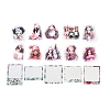 15Pcs PET Self-Adhesive Stickers STIC-M004-06F-3