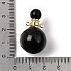 Natural Obsidian Perfume Bottle Pendants GG-CBA7610-02G-07-3
