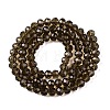 Glass Beads Strands EGLA-A034-T6mm-D16-3