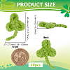 20Pcs Woolen Yarn Crochet Woolen Yarn Crochet FIND-FG0004-15A-2