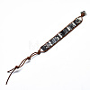 Cowhide Leather Cord Bracelets BJEW-R309-01A-4