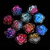 Two Tone Luminous Transparent Resin Beads RE-CBAC4C7-27-3
