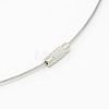 Steel Wire Necklace Cord X-TWIR-SW001-5-2