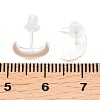925 Sterling Silver Stud Earring EJEW-C176-02MS-4