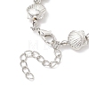 CCB Plastic Beaded Bracelets for Women BJEW-JB13240-02-4