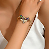 European Style Bees 201 Stainless Steel Charms Bangles DW3223-1