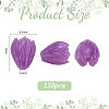 150Pcs Opaque Resin Beads RESI-PH0002-76A-2