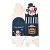Christmas Theme Paper Fold Gift Boxes CON-G012-04D-3