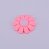 Opaque Frosted Resin Cabochon RESI-WH0009-03-1