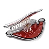 Christmas Claw Plastic Claw Hair Clips LS-PHAR-K006-01B-2